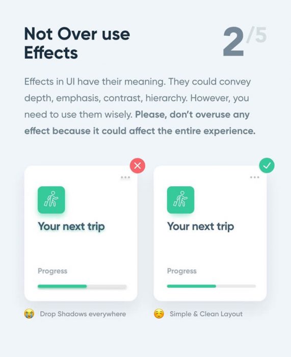 5 Simple Tips to Improve UI Design ⁣ - Blogs For Free - UI Freebies