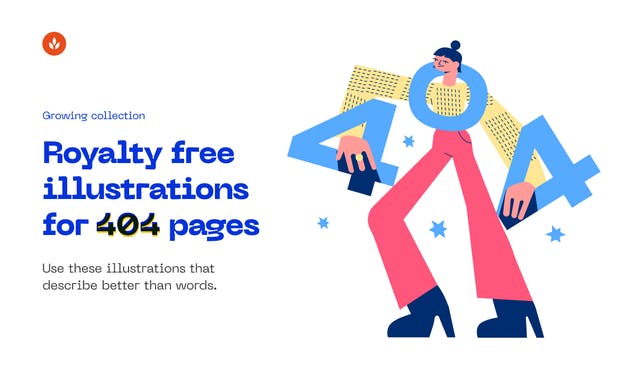 404 Illustrations - UI Freebies