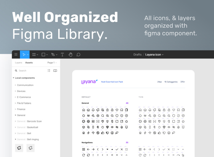 Figma Icon Library Free - UI Freebies