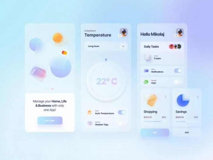 Top 5 UI Design Trend 2021 That You Should Know - UI Freebies