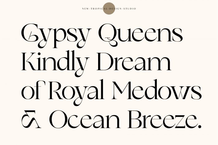 Zephyr Font: Modern Serif ~ Free Fonts Download