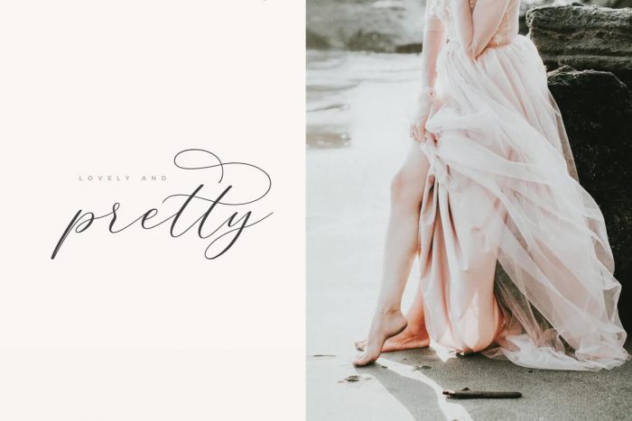 Adore Calligraphy Font ~ Free Fonts Download