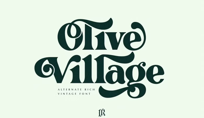 Olive Village Font