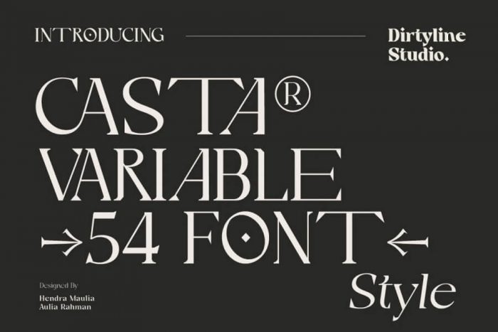 Casta Font Download | Casta Display Sans Serif Font - UI Freebies