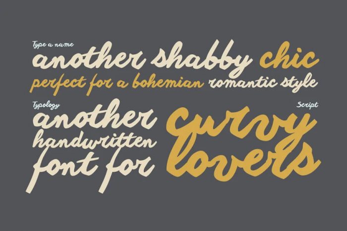 Another Shabby Font ~ Free Fonts Download