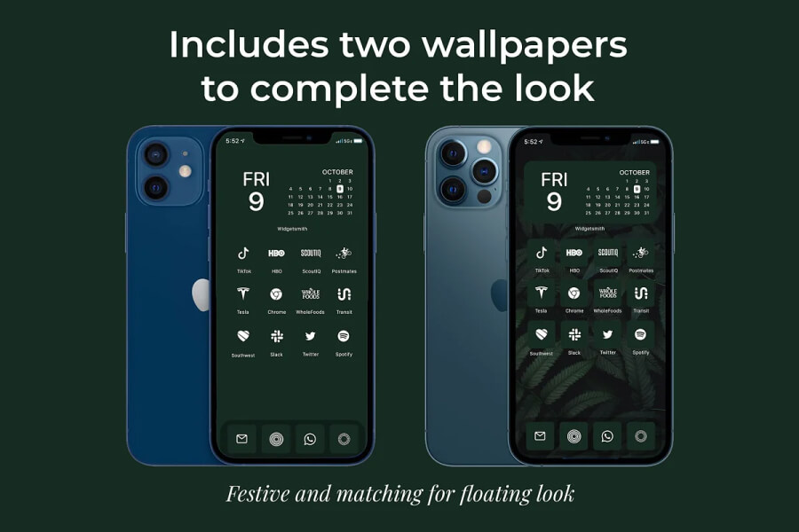 Dark Green App Icon Download Free Fonts