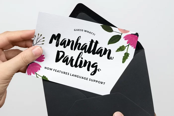 Manhattan Darling Font Download | Manhattan Darling Typeface - UI Freebies
