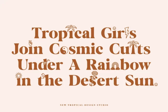 Palm Springs Font Free Download - Fonts For Free - UI Freebies