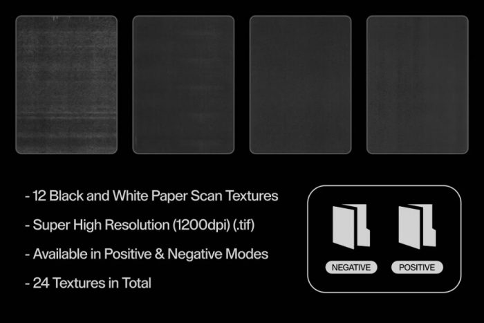Paper Scan Texture - UI Freebies