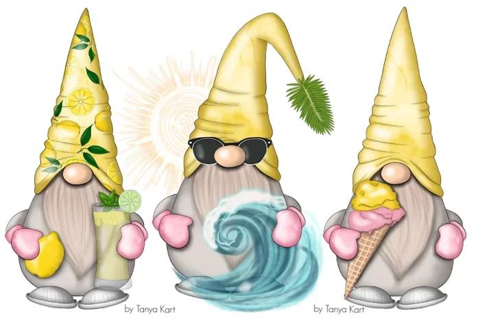 Summer Gnomes Icon - UI Freebies