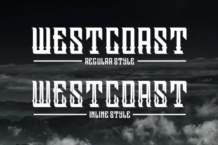 Westcoast Font Download | West Coast Font - UI Freebies