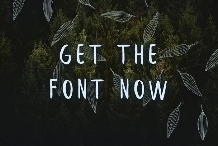 Leafy Font Free Download ~ Free Fonts Download