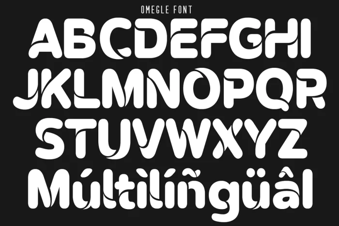 Omegle Font ~ Free Fonts Download