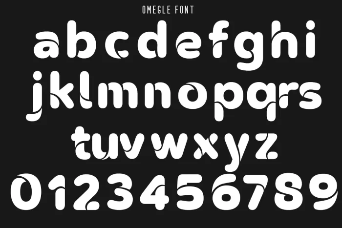 Omegle Font ~ Free Fonts Download