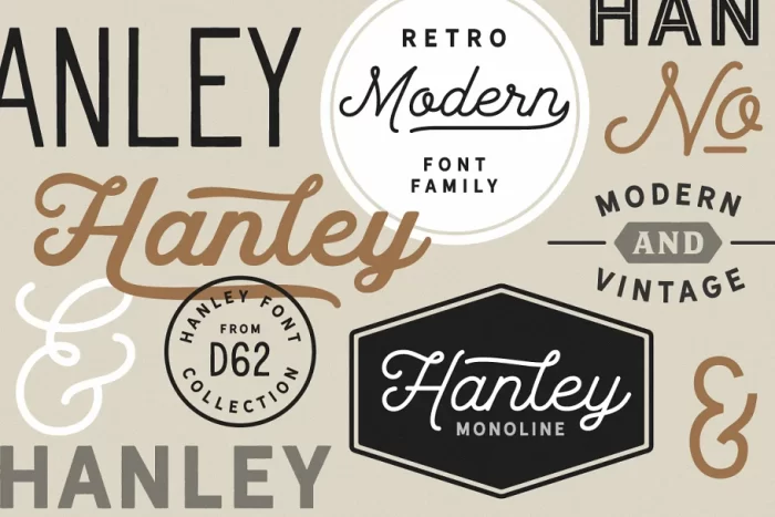 Hanley Font ~ Free Fonts Download