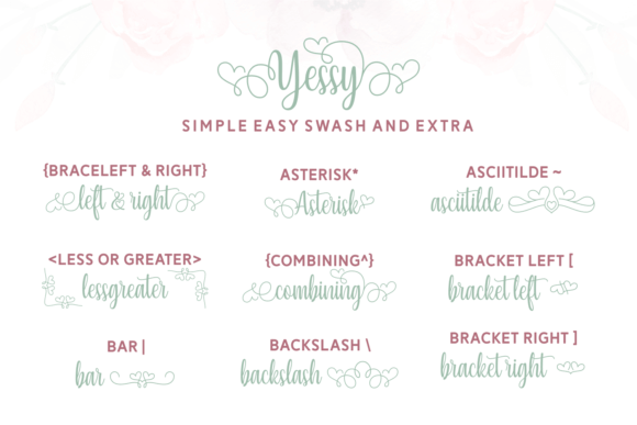 Yessy Font ~ Free Fonts Download