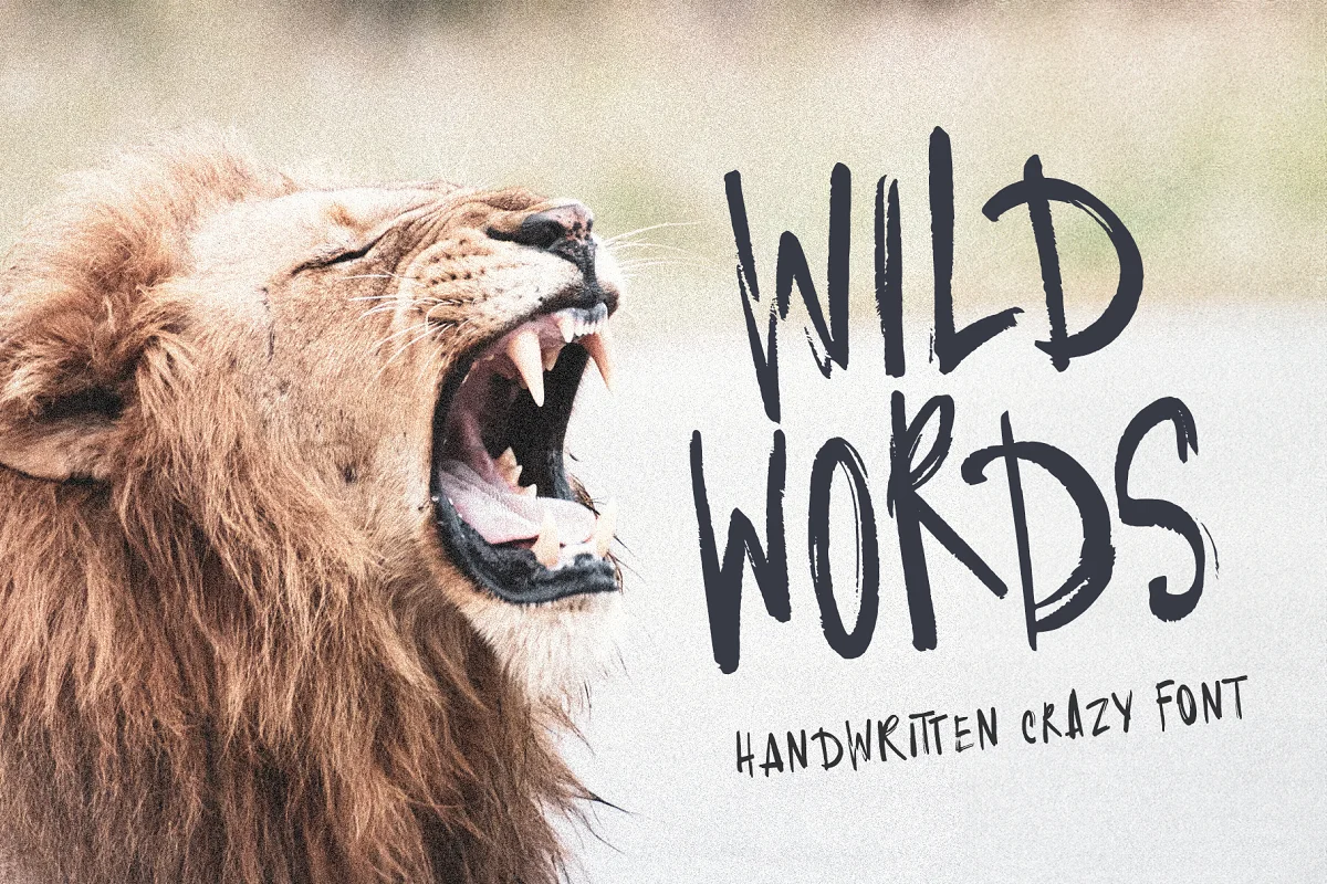 Wild Words Font Download Free Fonts UIFreebies