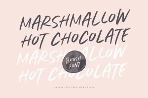 Marshmallow Hot Chocolate Font