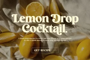 Cocktail Font