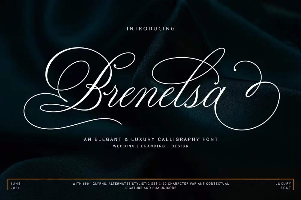 Brenelsa Font Free Download