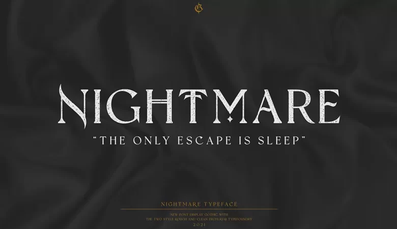 Nightmare Gothic Font