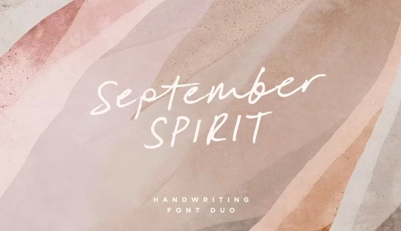 September Spirit Font