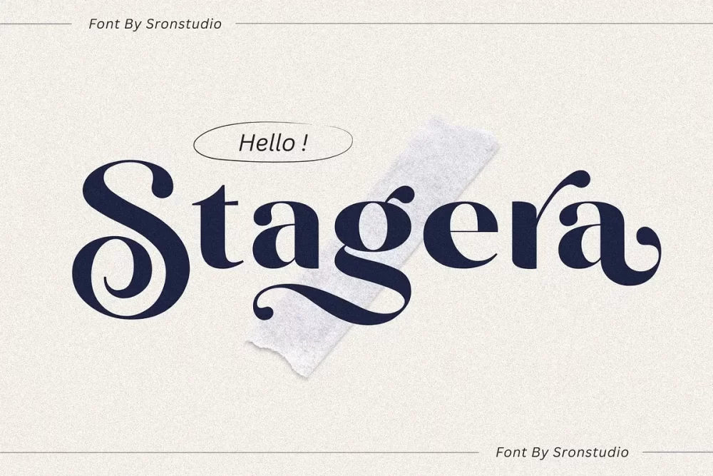 Stagera Font