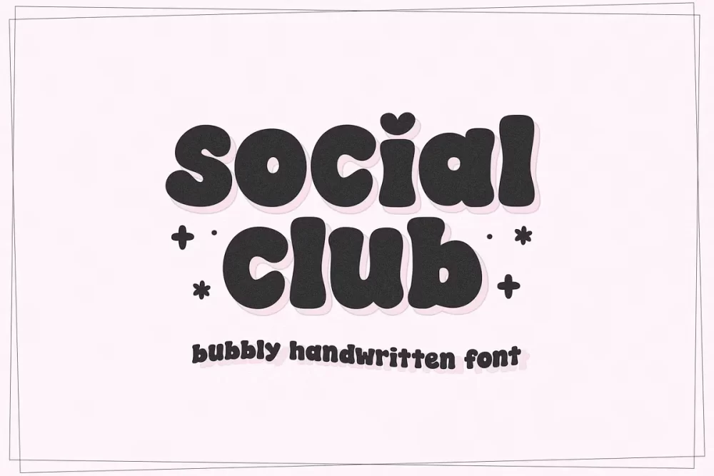 Social Club Font