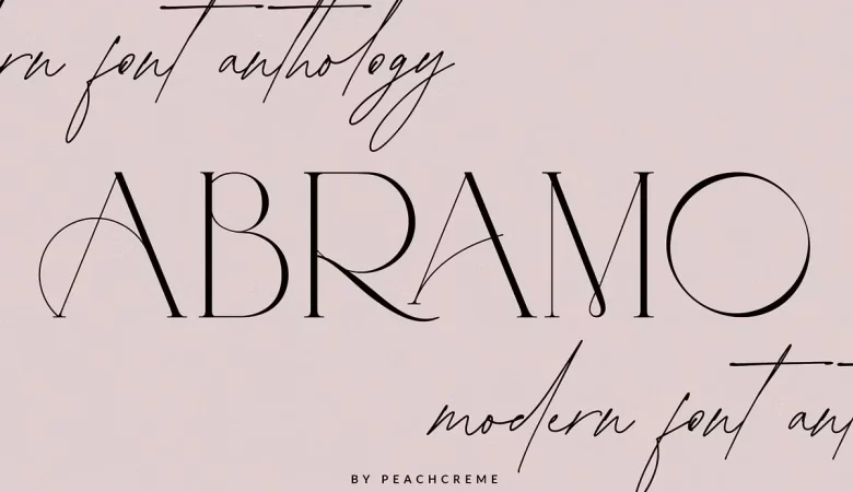ABRAMO Font