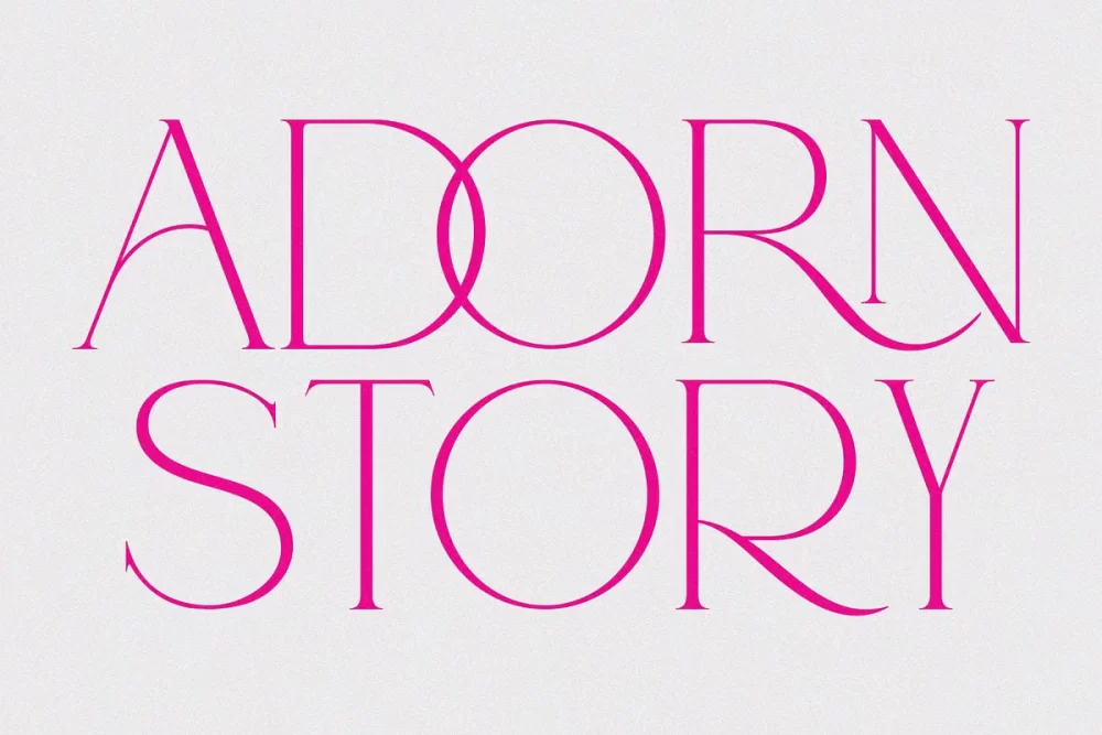 Adorn Story Font Free Download - UIFreebies Adorn Story Font