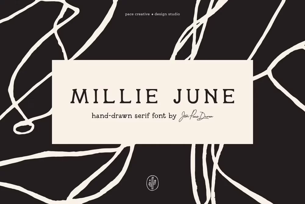 Millie June Font Free Download - UIFreebies Millie June Font