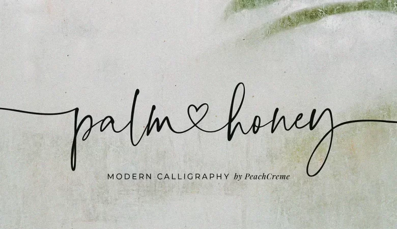 Palm Honey Font