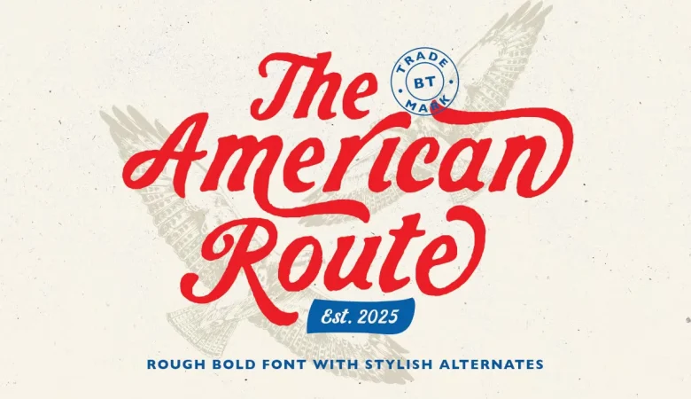 American Route Font