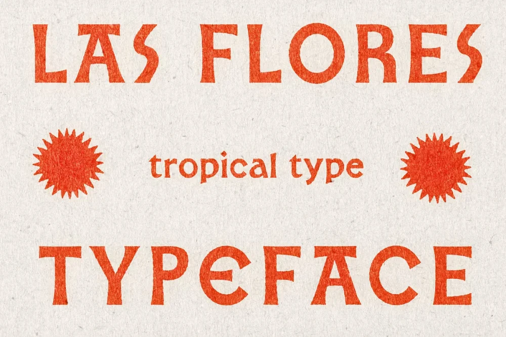 Las Flores Font