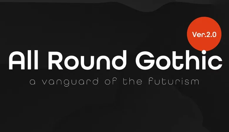 All Round Gothic Font