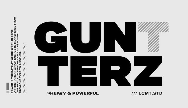 Gunterz Font