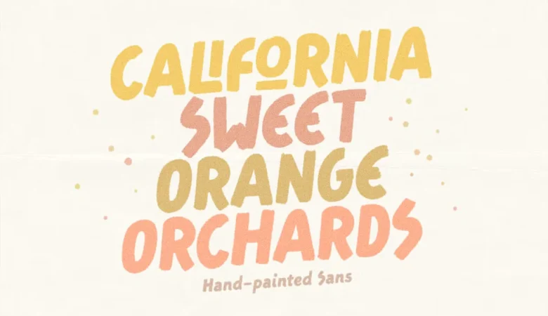 Sweet Orange Font