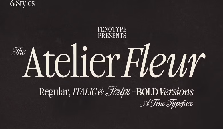 Atelier Fleur Font