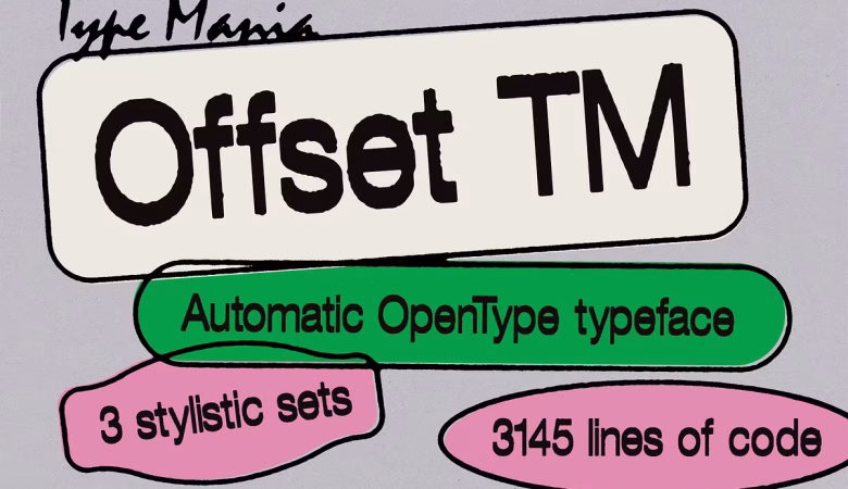 Offset TM Font