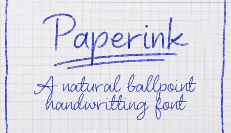 Paperink Font