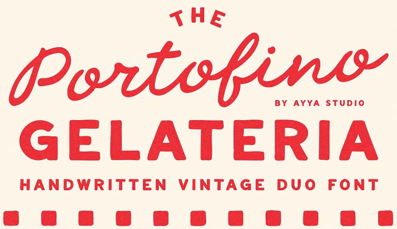 Portofino Gelateria Font