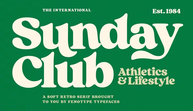 Sunday Club Font