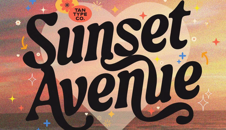 TAN - SUNSET Font