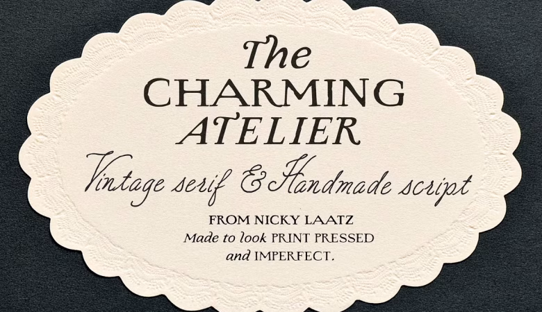 The Charming Atelier Font