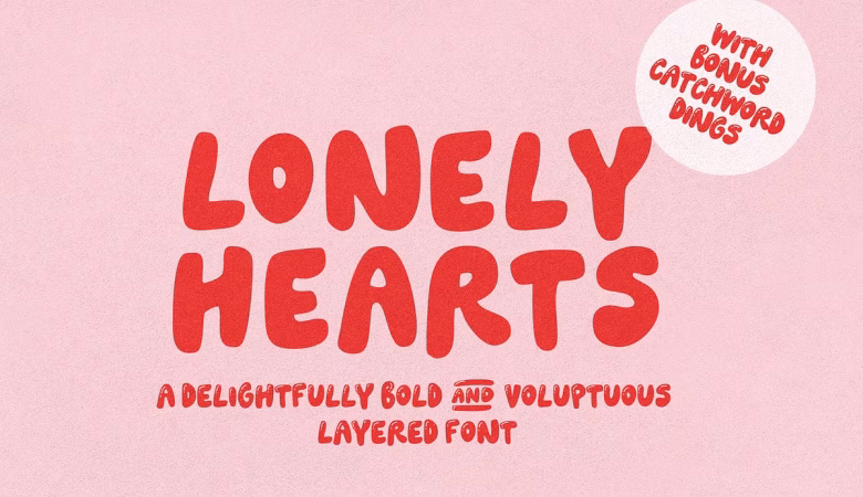 Lonely Hearts Font