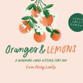Oranges and Lemons Font