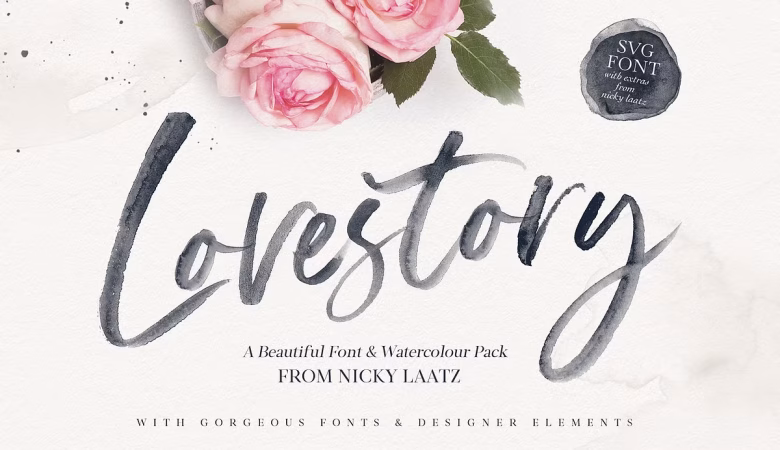 The Lovestory Font