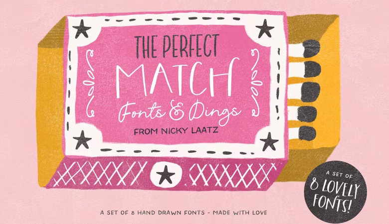 The Perfect Match Font