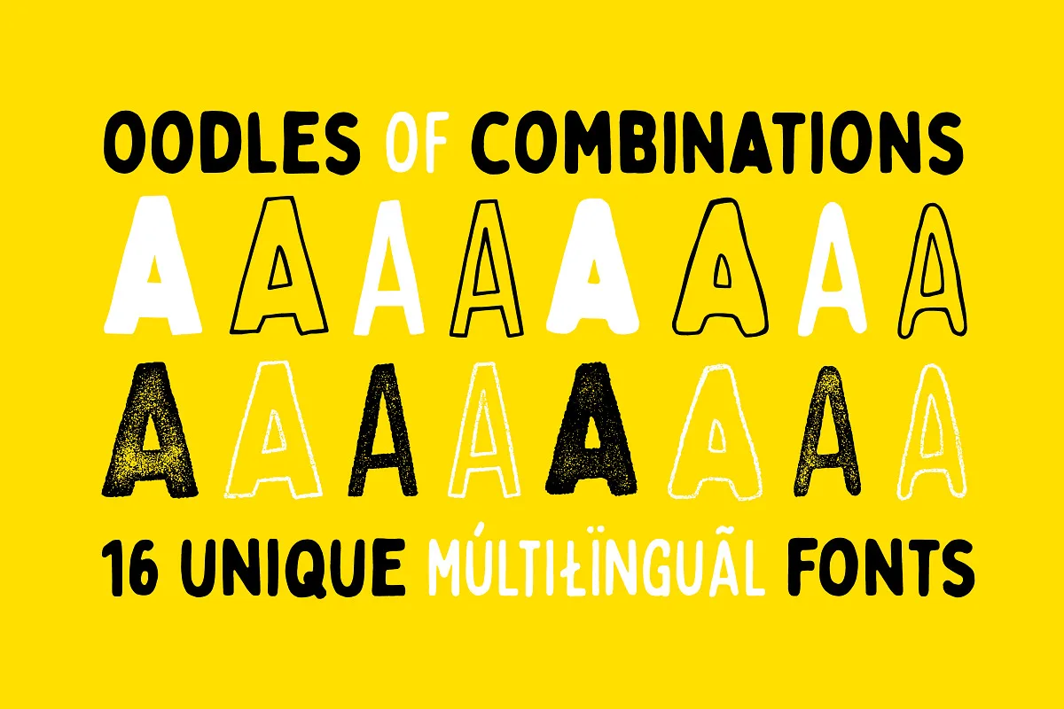 Bobby Jones font alphabet, numbers and glyphs
