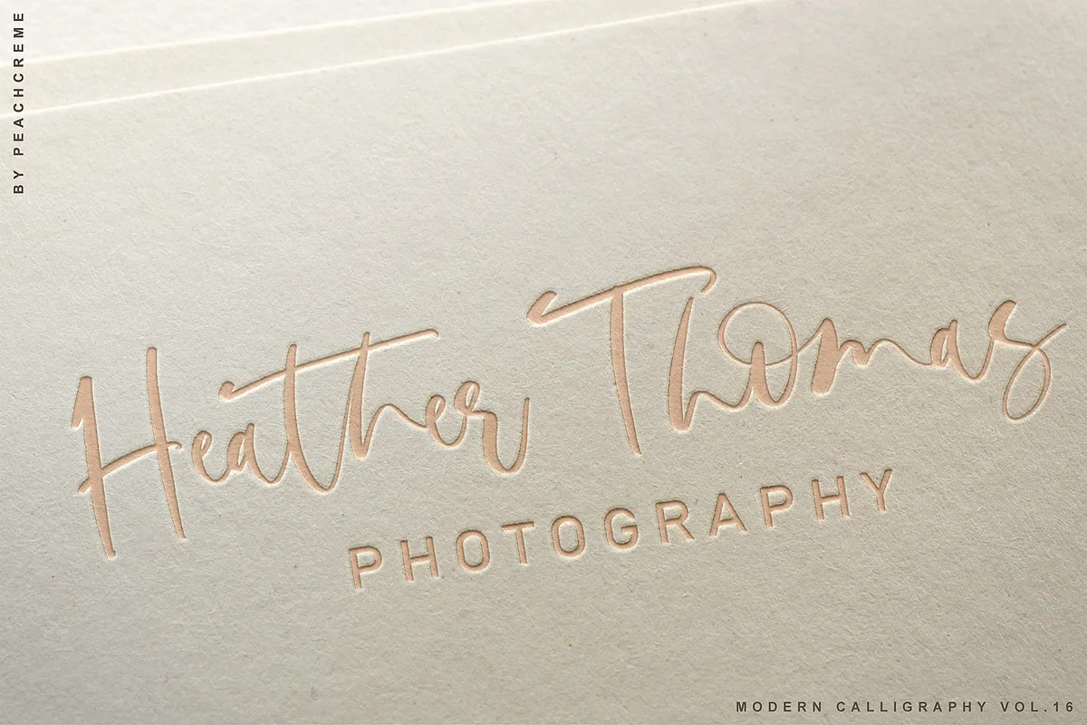 Bonjour font preview — sample text